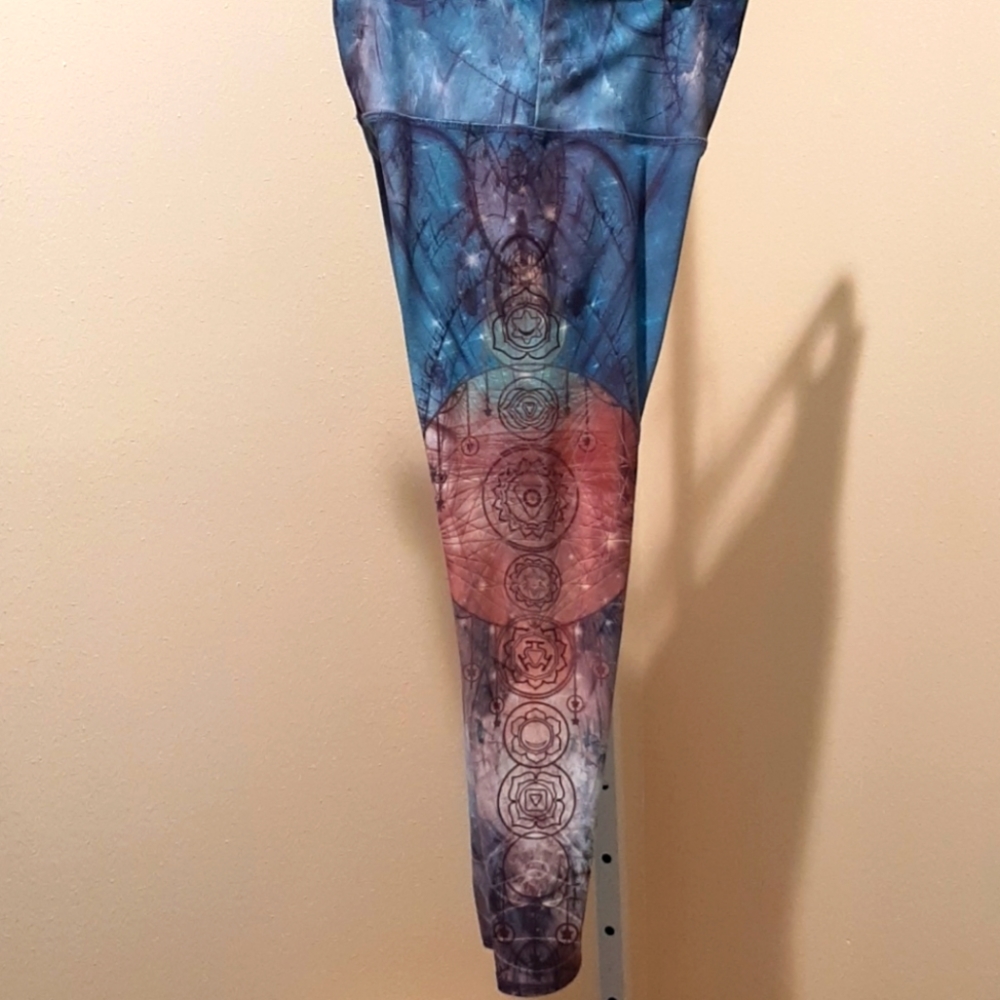Evolution And Creation Chakra Celestial Leggings - image 3